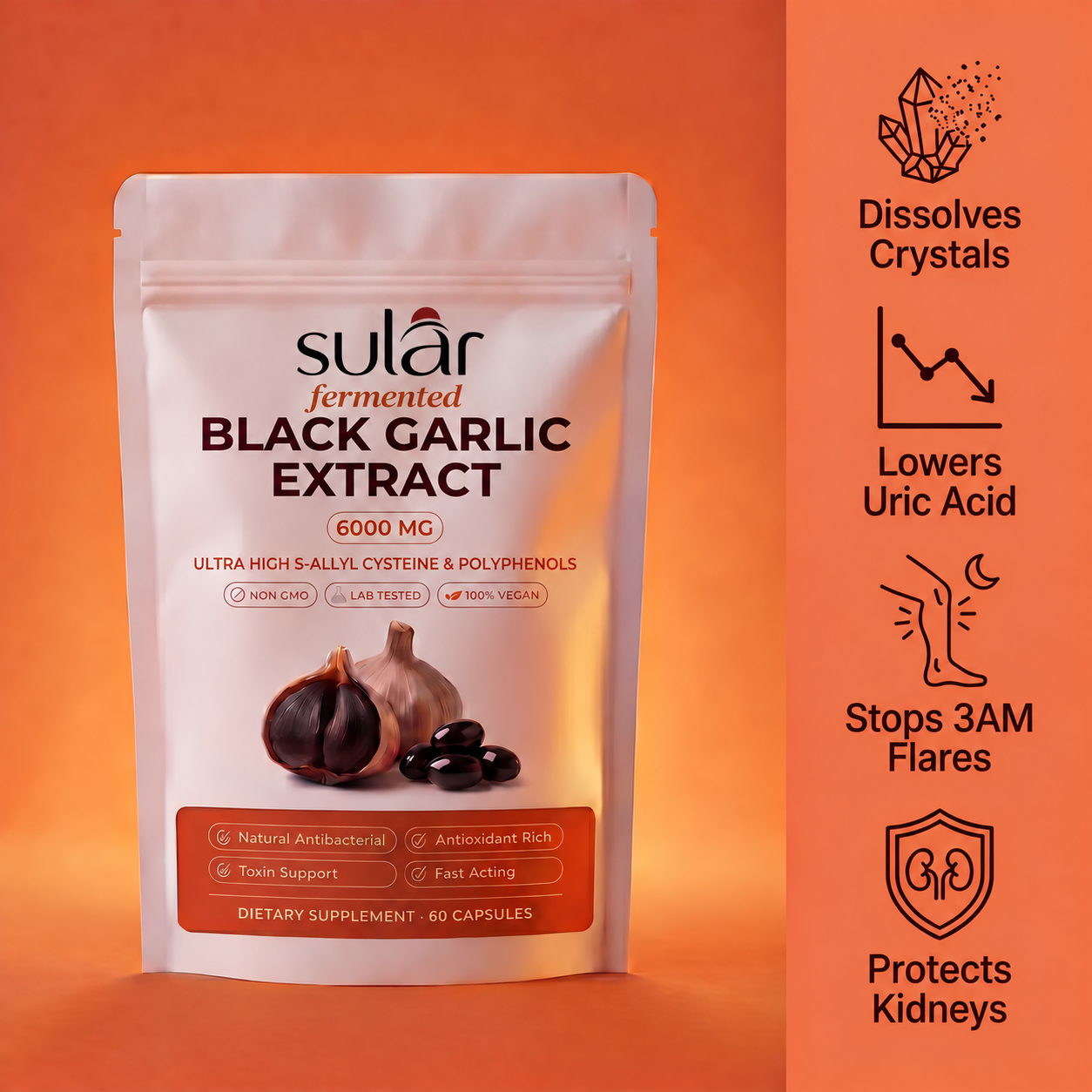 Sular: Fermented Black Garlic Restoration Protocol