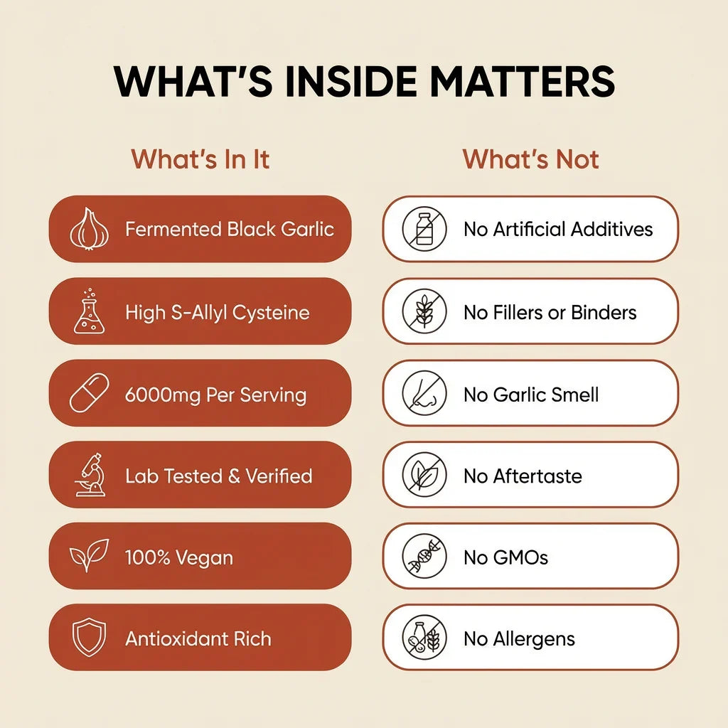 Sular: Fermented Black Garlic Restoration Protocol