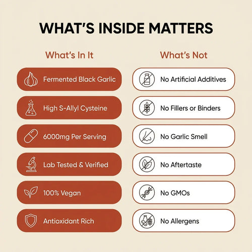 Sular: Fermented Black Garlic Restoration Protocol